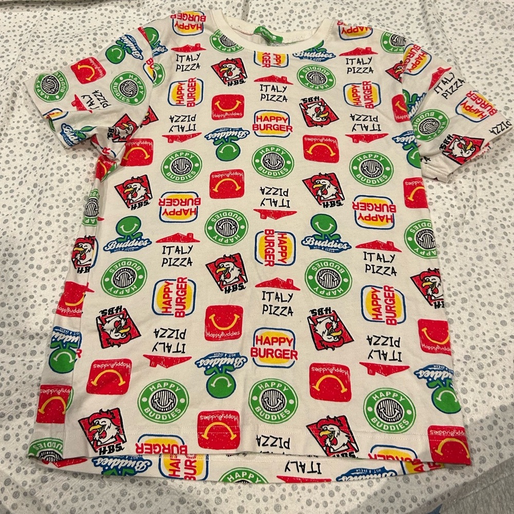 Baby tee with logo design